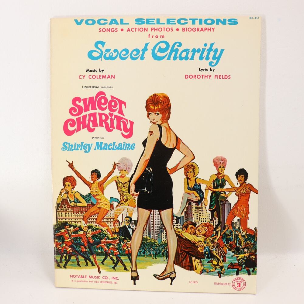 Sweet Charity Shirley MacLaine Musical Vocal Selections Photos Notable